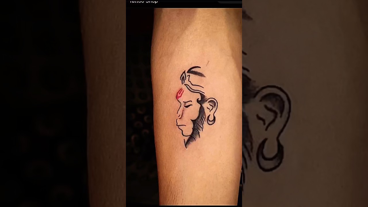 Hanuman Tattoo Ideas | TattoosAI